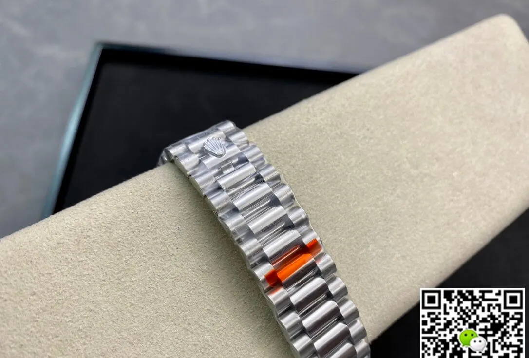 Rolex Day Date 128396TBR-0005 EW Factory 1:1 Best Edition Replica Watch Diamond-set Dial