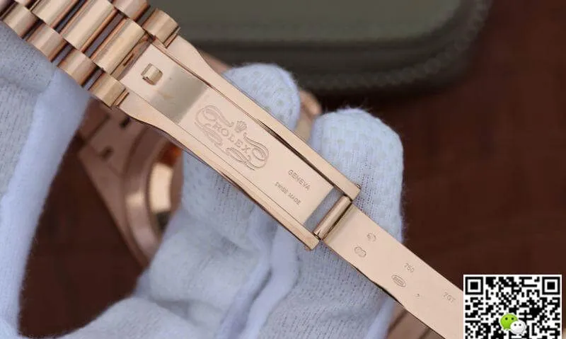 Rolex Day-Date 228235 EW Factory 1:1 Best Edition Replica Watch Swiss ETA3255 Brown Dial