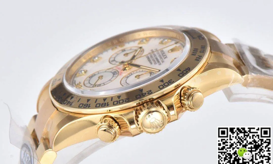 Rolex Cosmograph Daytona M116508-0007 Clean Factory 1:1 Best Edition Replica Watch Yellow Gold Case