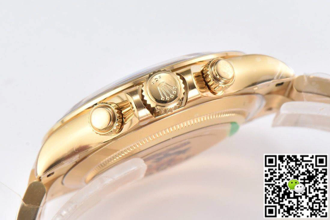 Rolex Cosmograph Daytona M116508-0007 Clean Factory 1:1 Best Edition Replica Watch Yellow Gold Case