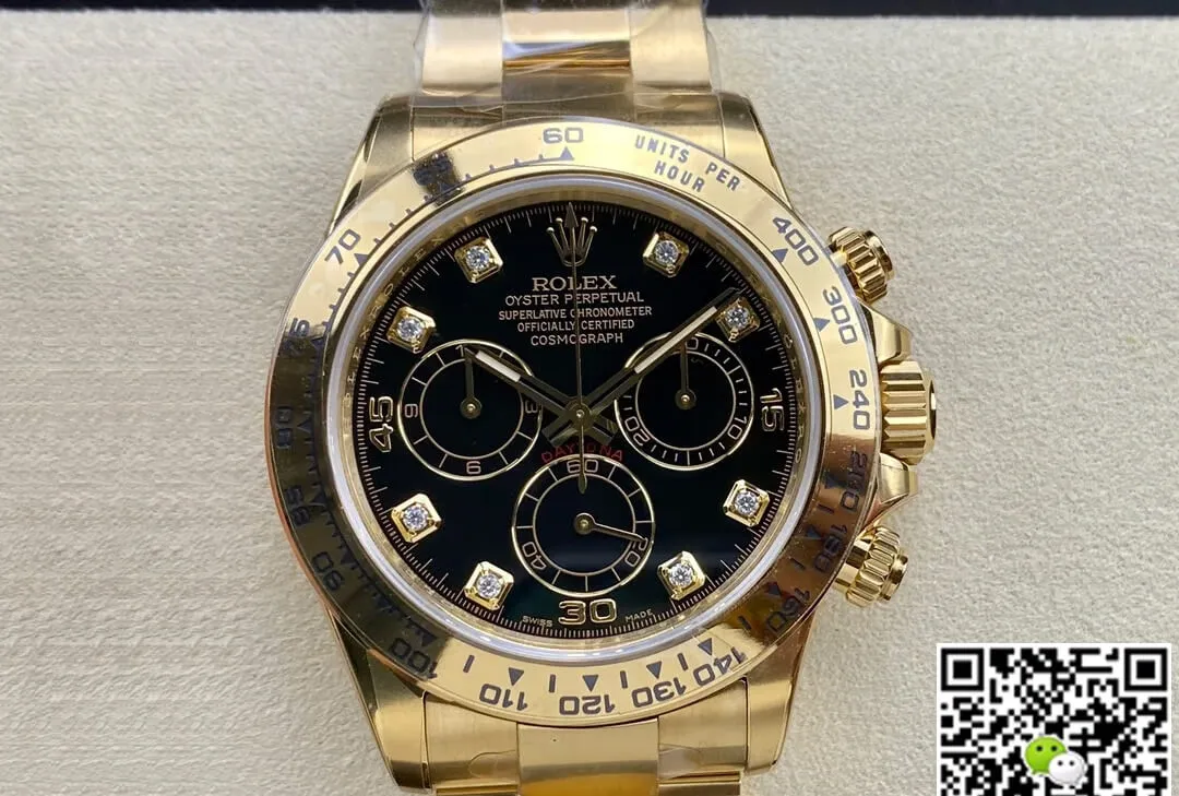 Rolex Cosmograph Daytona M116508-0008 Clean Factory 1:1 Best Edition Replica Watch Diamond-set Dial