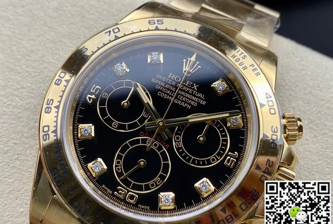 Rolex Cosmograph Daytona M116508-0008 Clean Factory 1:1 Best Edition Replica Watch Diamond-set Dial