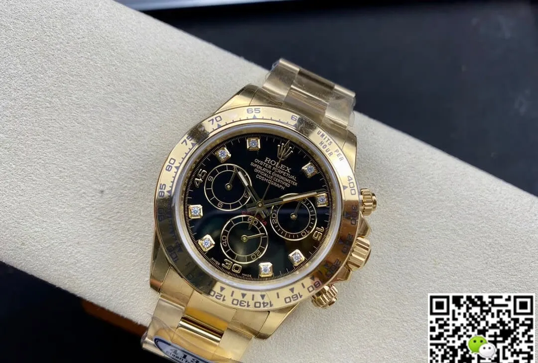 Rolex Cosmograph Daytona M116508-0008 Clean Factory 1:1 Best Edition Replica Watch Diamond-set Dial