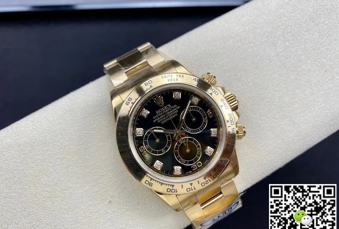 Rolex Cosmograph Daytona M116508-0008 Clean Factory 1:1 Best Edition Replica Watch Diamond-set Dial