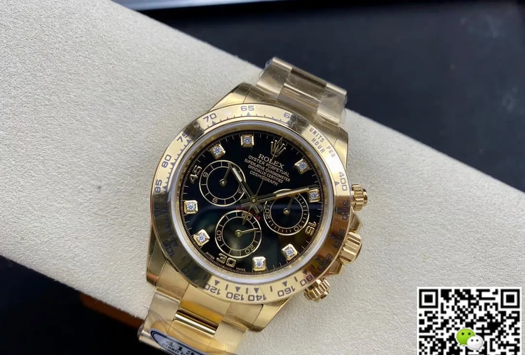 Rolex Cosmograph Daytona M116508-0008 Clean Factory 1:1 Best Edition Replica Watch Diamond-set Dial