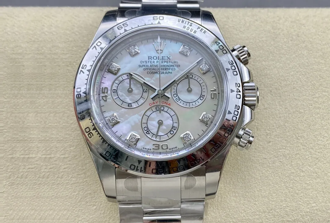 Rolex Cosmograph Daytona M116509-0064 Clean Factory 1:1 Best Edition Replica Watch Diamond-set Dial