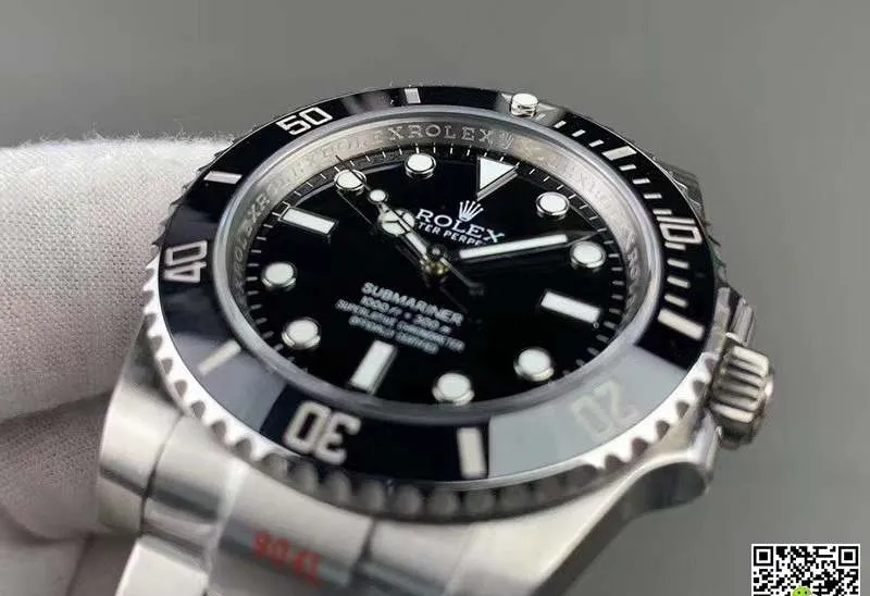 Rolex Submariner 114060-97200 Noob Factory 1:1 Best Edition Replica Watch V10 Black Bezel