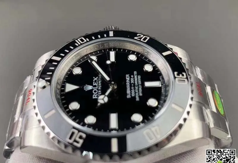Rolex Submariner 114060-97200 Noob Factory 1:1 Best Edition Replica Watch V10 Black Bezel