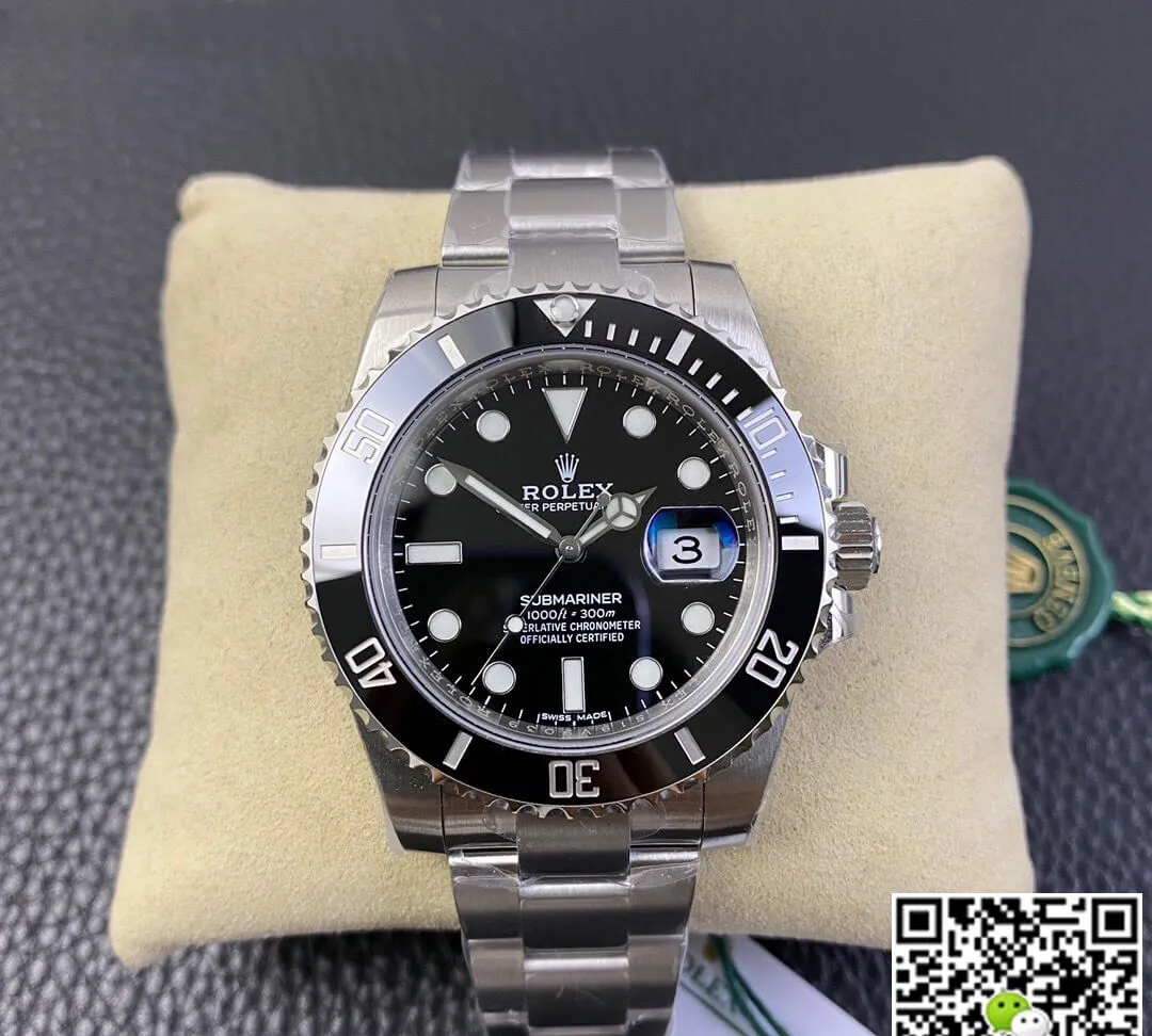 Rolex Submariner 116610LN-0001 40MM VS Factory 1:1 Best Edition Replica Watch Black Bezel