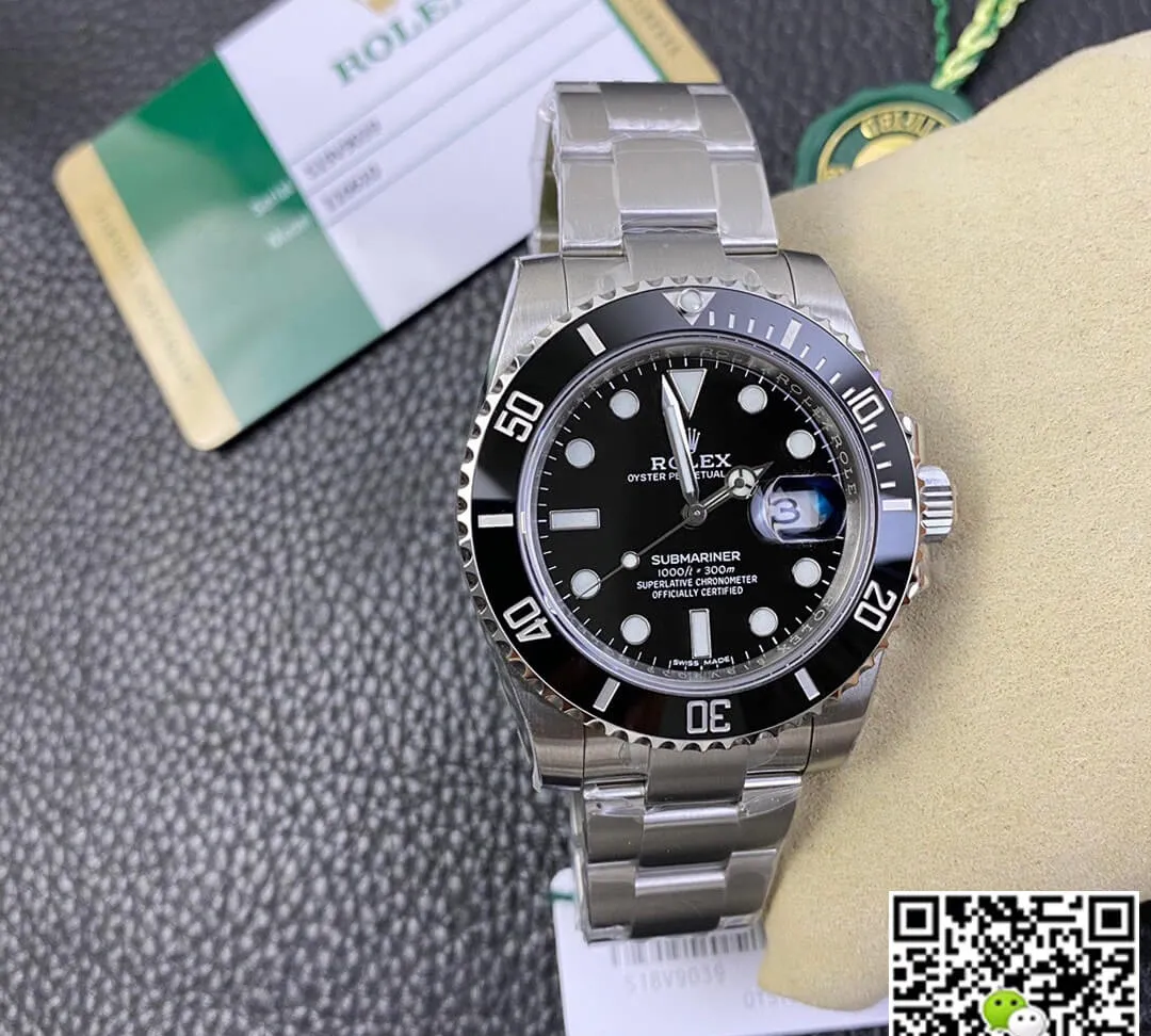 Rolex Submariner 116610LN-0001 40MM VS Factory 1:1 Best Edition Replica Watch Black Bezel
