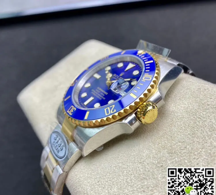 Rolex Submariner 116613LB-97203 Clean Factory 1:1 Best Edition Replica Watch V4 Blue Dial