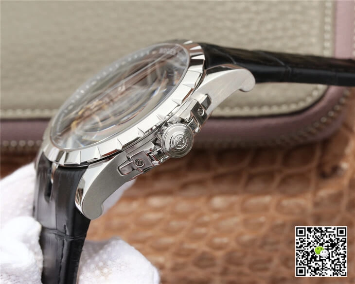 Roger Dubuis Excalibur RDDBEX0260 JB Factory 1:1 Best Edition Replica Watch Leather Strap