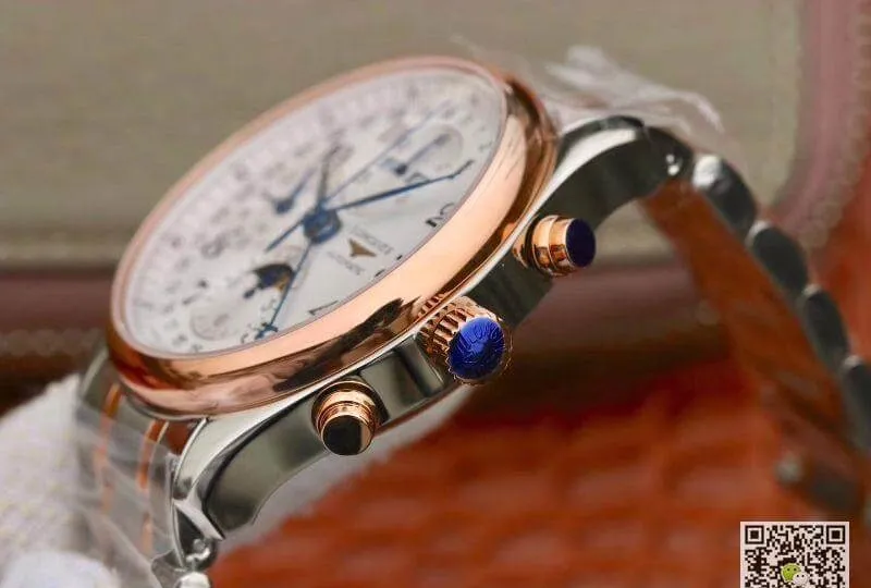 Longines Conquest Classic L27735787 GS Factory 1:1 Best Edition Replica Watch Swiss ETA7751 18K Rose Gold