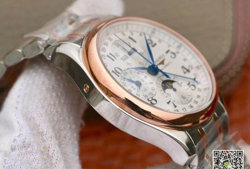 Longines Conquest Classic L27735787 GS Factory 1:1 Best Edition Replica Watch Swiss ETA7751 18K Rose Gold