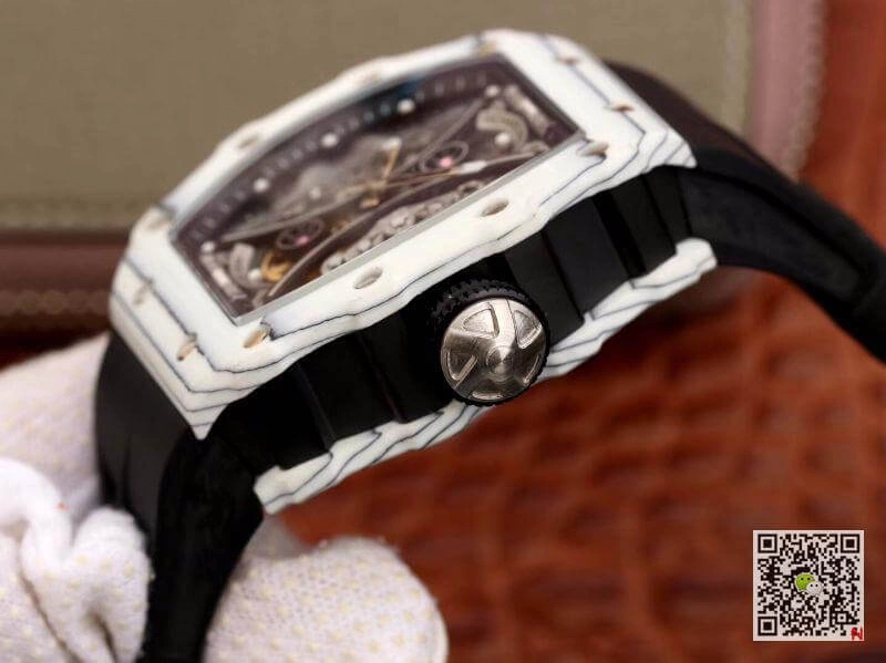 Richard Mille Pablo Mac Donough RM53-01 1:1 Best Edition Replica Watch Swiss ETA Imported mechanical movement Skeleton Dial Black rubber strap
