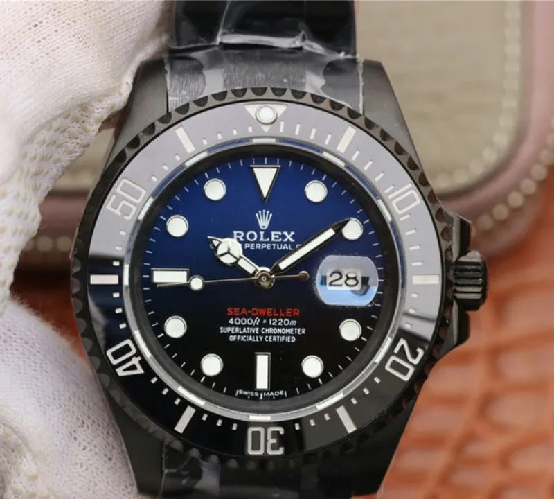 Rolex Deepsea 116660 Mechanical Watches 1:1 Best Edition Replica Watch Swiss ETA2836 Stainless Steel Bracelet