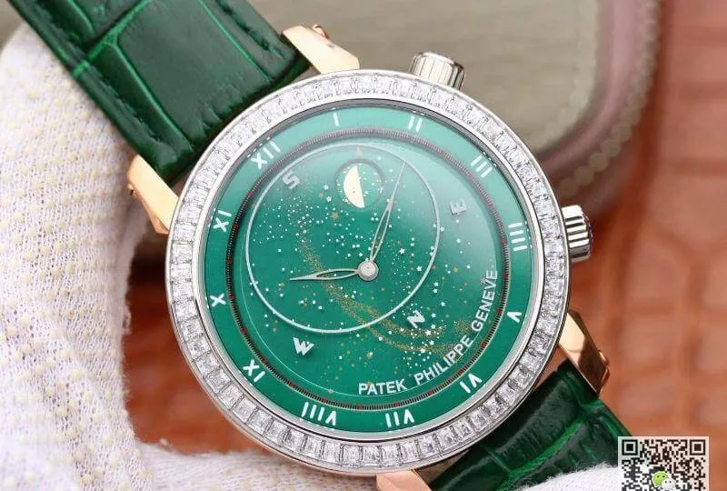 Patek Philippe Grand Complications 5102PR TW factory 1:1 Best Edition Replica Watch Swiss ETA240 Green Color