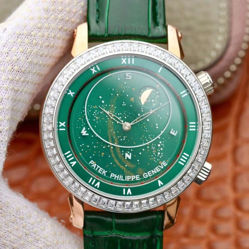 Patek Philippe Grand Complications 5102PR TW factory 1:1 Best Edition Replica Watch Swiss ETA240 Green Color