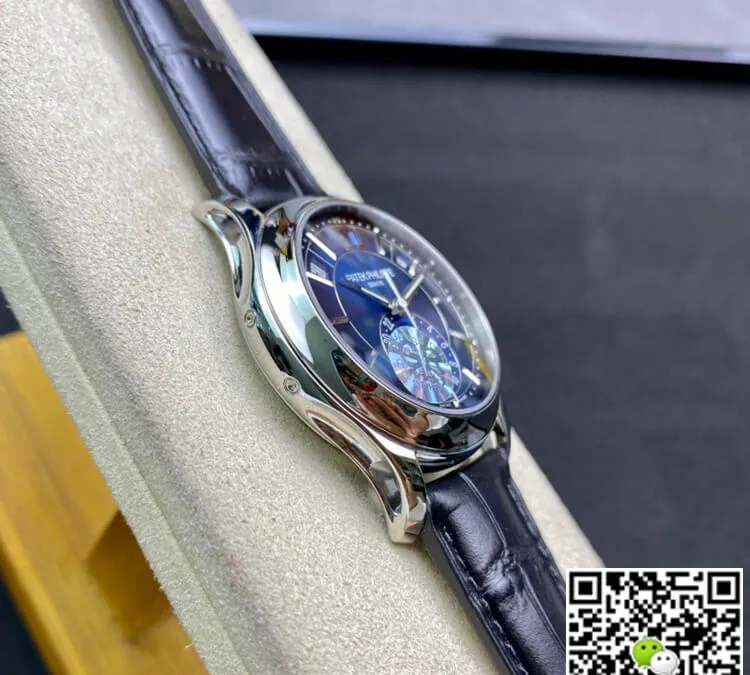 Patek Philippe Complications 5205G-013 GR Factory 1:1 Best Edition Replica Watch Stainless Steel Bezel