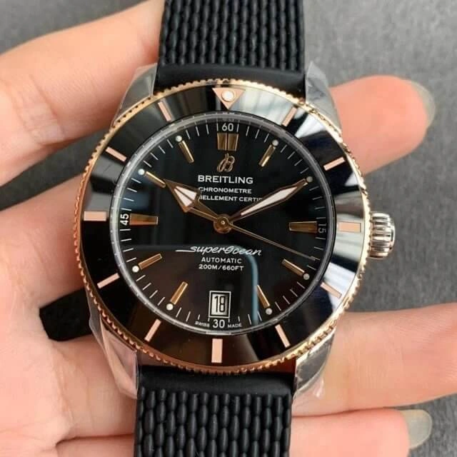 Breitling Superocean Heritage UB2010121B1S1 GF Factory 1:1 Best Edition Replica Watch Black Strap