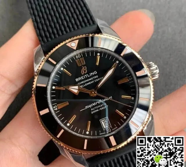 Breitling Superocean Heritage UB2010121B1S1 GF Factory 1:1 Best Edition Replica Watch Black Strap