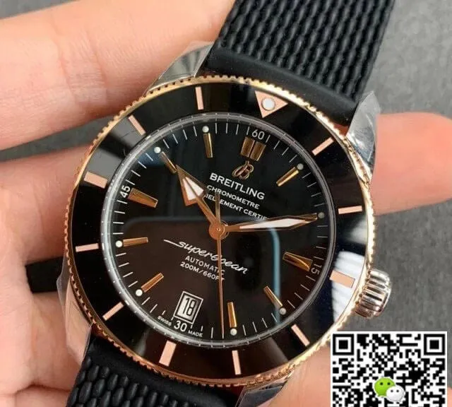 Breitling Superocean Heritage UB2010121B1S1 GF Factory 1:1 Best Edition Replica Watch Black Strap