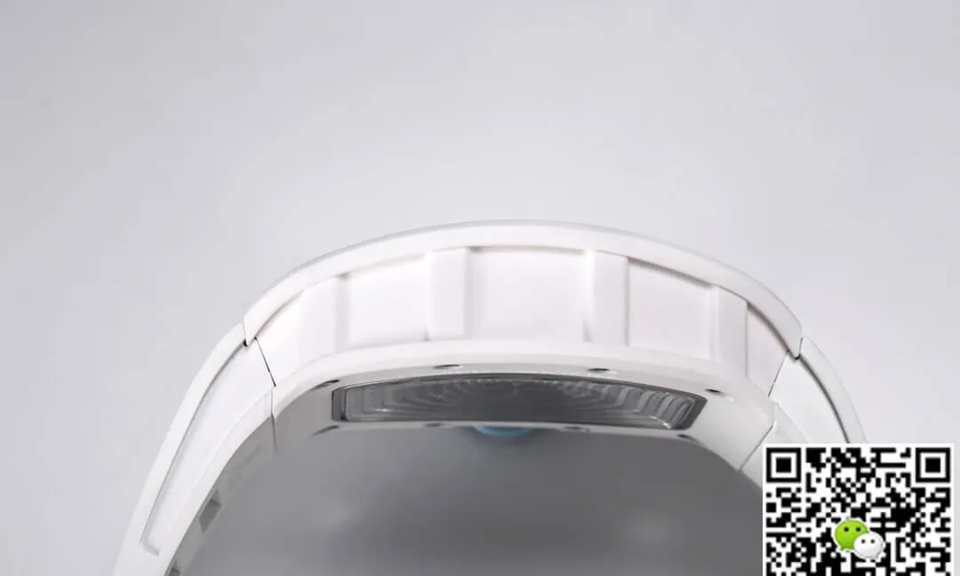 Richard Mille RM-055 BBR Factory 1:1 Best Edition Replica Watch White Skeleton Dial