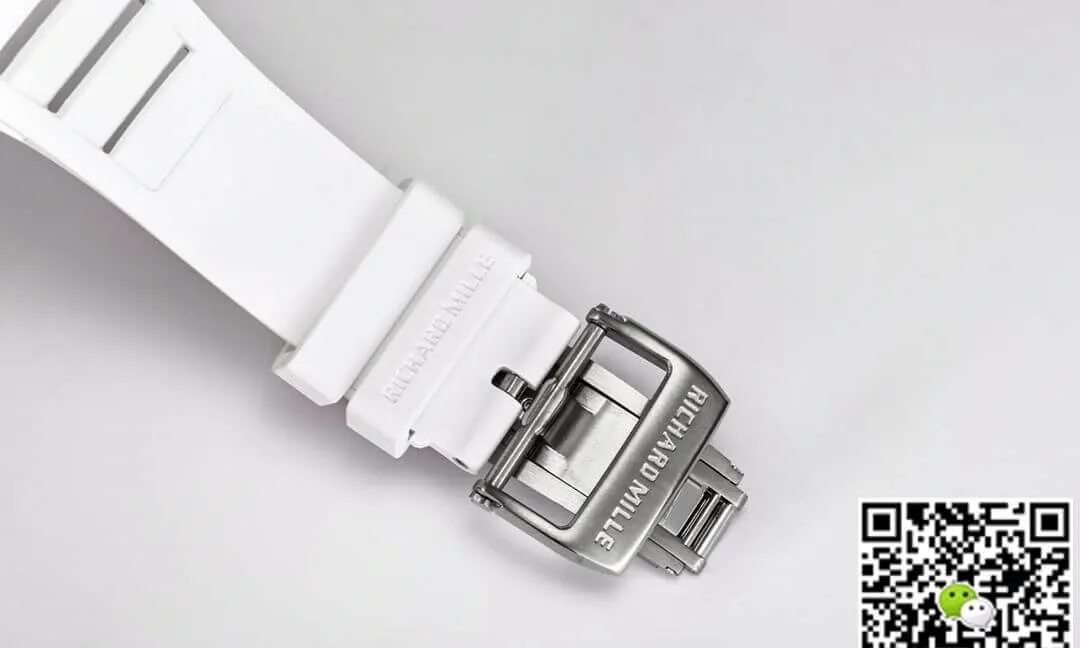 Richard Mille RM-055 BBR Factory 1:1 Best Edition Replica Watch White Skeleton Dial