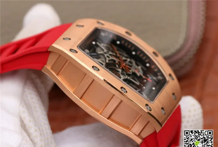 Richard Mille RM035 Americas KV Factory 1:1 Best Edition Replica Watch Rubber Strap