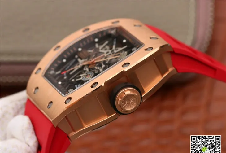Richard Mille RM035 Americas KV Factory 1:1 Best Edition Replica Watch Rubber Strap
