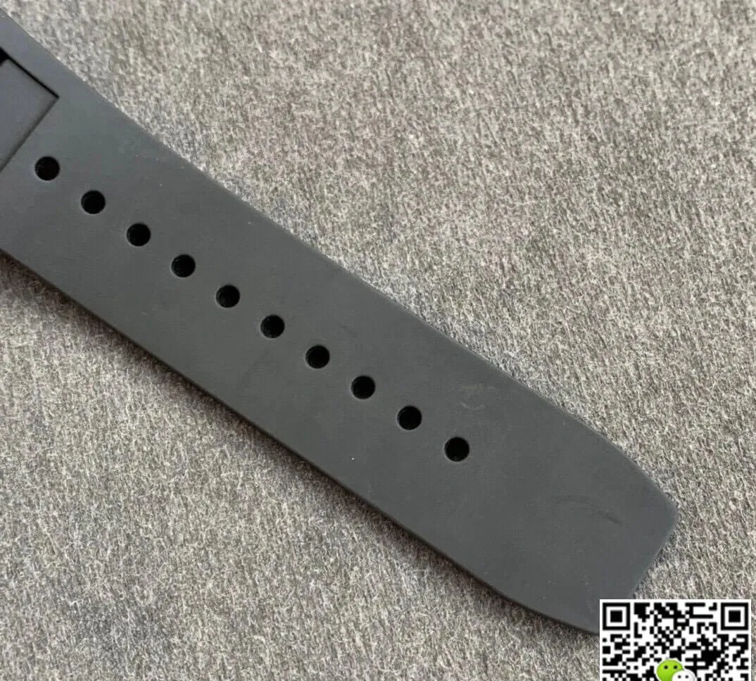 Richard Mille RM055 KV Factory 1:1 Best Edition Replica Watch V2 Black Rubber Strap