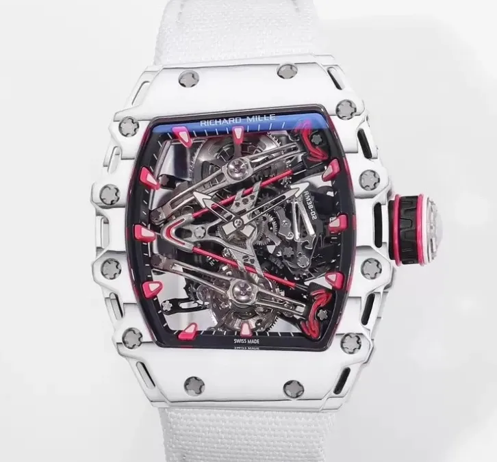 RM Factory Richard Mille RM38-02 Tourbillon Tonneau-shaped dial 1:1 Best Edition Replica Watch