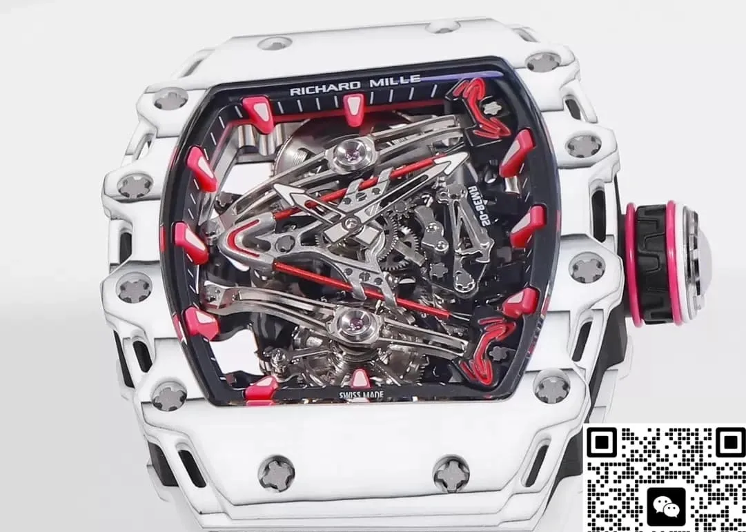 RM Factory Richard Mille RM38-02 Tourbillon Tonneau-shaped dial 1:1 Best Edition Replica Watch