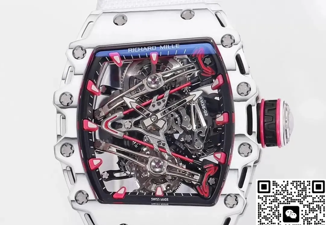 RM Factory Richard Mille RM38-02 Tourbillon Tonneau-shaped dial 1:1 Best Edition Replica Watch