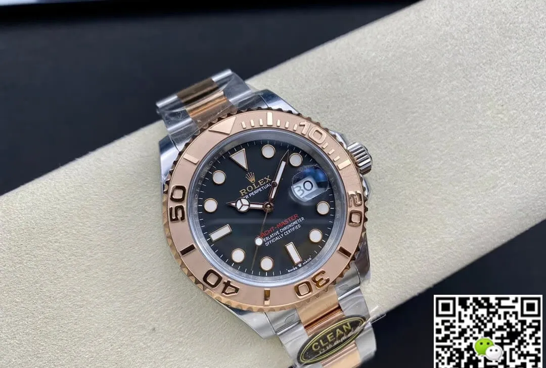 Rolex Yacht Master M126621-0002 Clean Factory 1:1 Best Edition Replica Watch Silver Strap