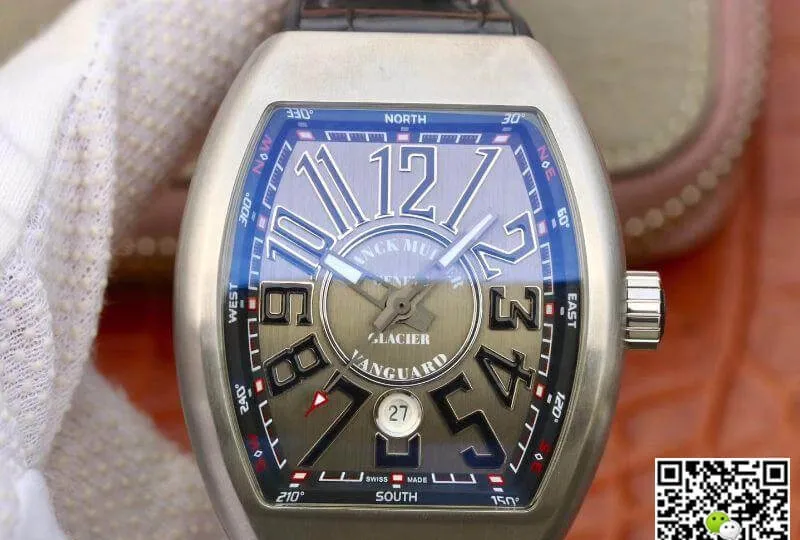 Franck Muller V 45 SC DT Stainless Steel 1:1 Best Edition Replica Watch Swiss ETA2824