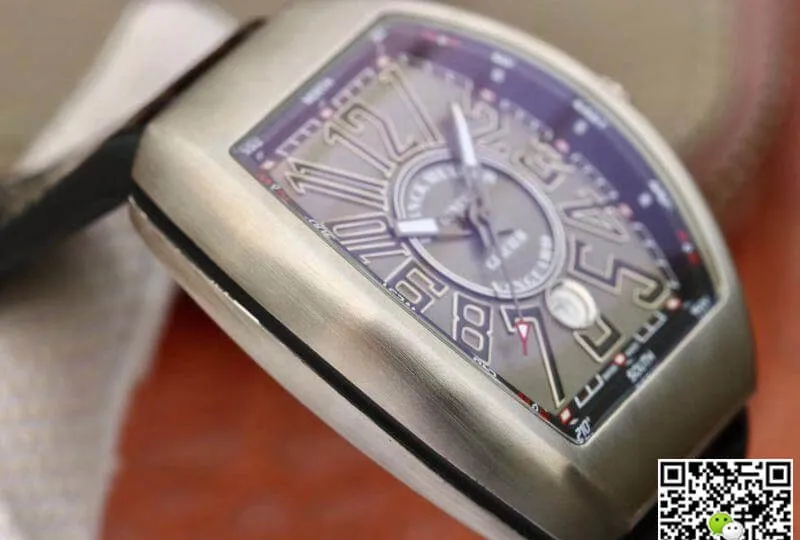 Franck Muller V 45 SC DT Stainless Steel 1:1 Best Edition Replica Watch Swiss ETA2824