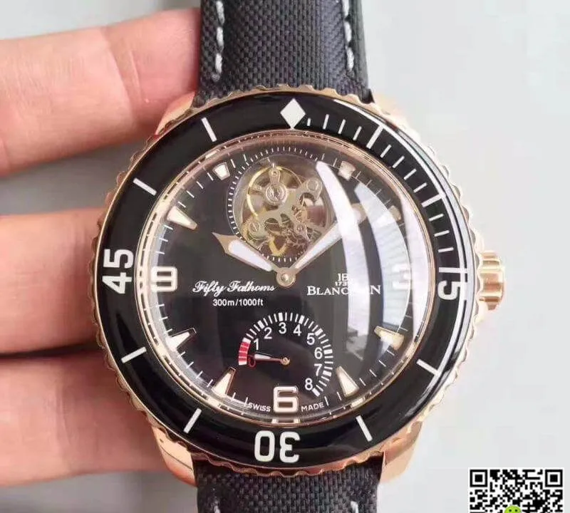 Blancpain Fifty Fathoms 5025-3630-52A 1:1 Best Edition Replica Watch Swiss Tourbillon