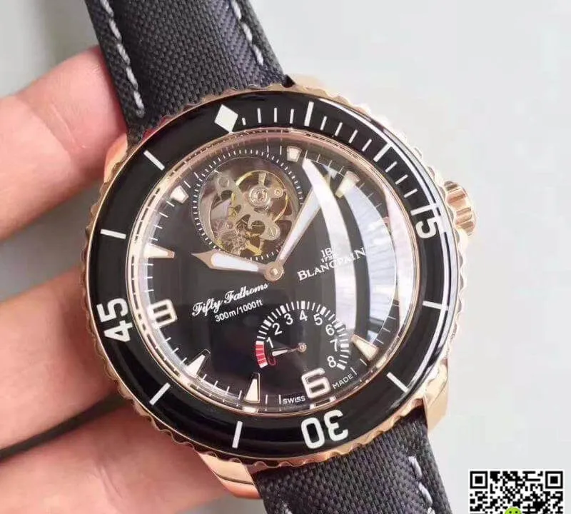 Blancpain Fifty Fathoms 5025-3630-52A 1:1 Best Edition Replica Watch Swiss Tourbillon