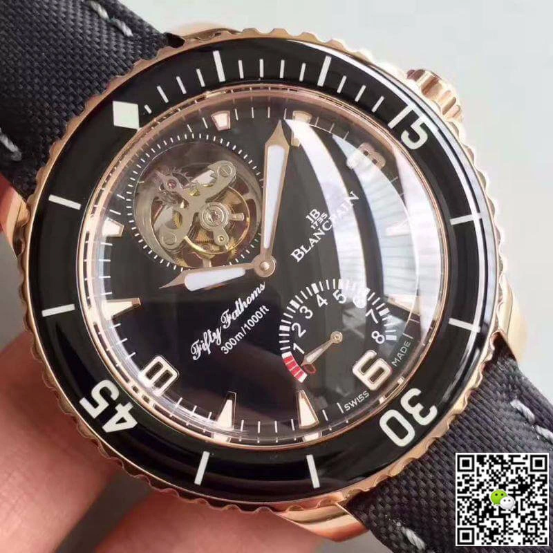 Blancpain Fifty Fathoms 5025-3630-52A 1:1 Best Edition Replica Watch Swiss Tourbillon