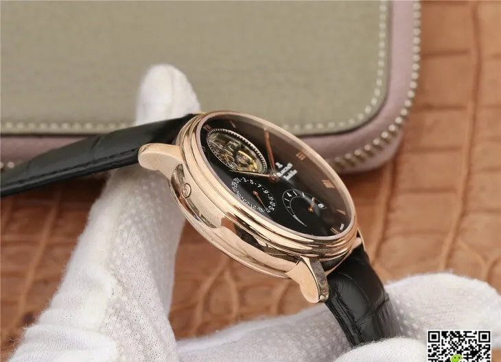 Blancpain Villeret 6025-3642-55B JB Factory 1:1 Best Edition Replica Watch Black Dial
