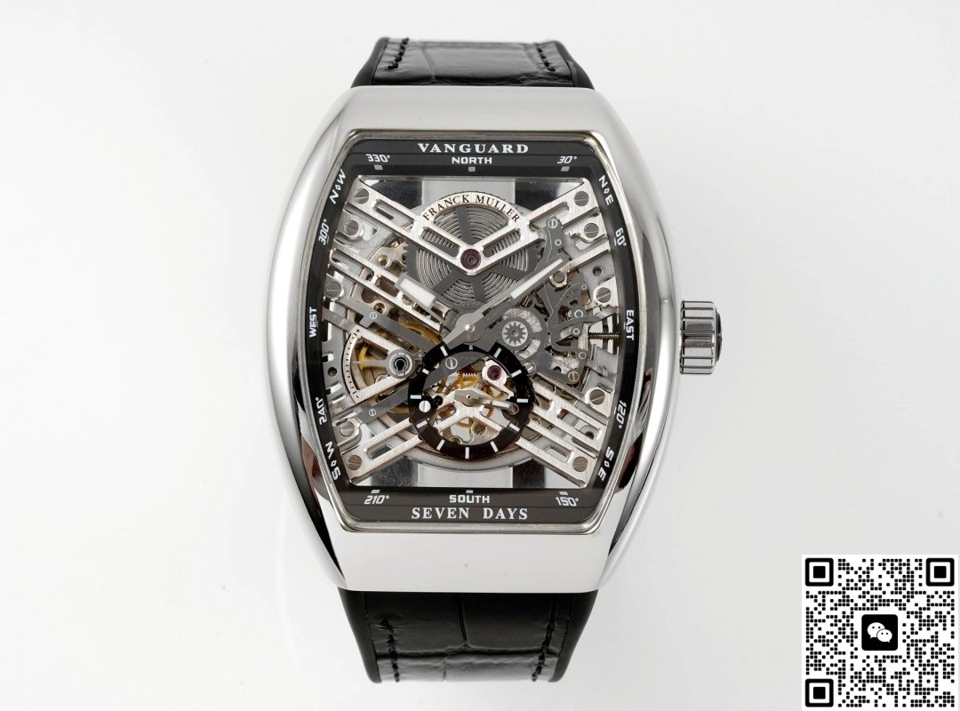 ABF Factory Franck Muller Tourbillon V45 Stainless Steel 1:1 Best Edition Replica Watch
