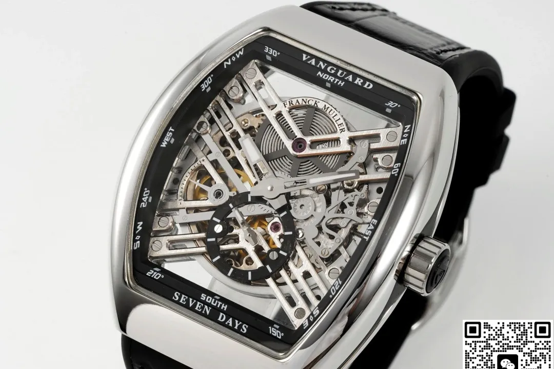 ABF Factory Franck Muller Tourbillon V45 Stainless Steel 1:1 Best Edition Replica Watch