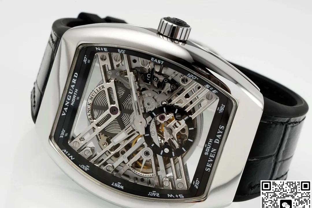 ABF Factory Franck Muller Tourbillon V45 Stainless Steel 1:1 Best Edition Replica Watch