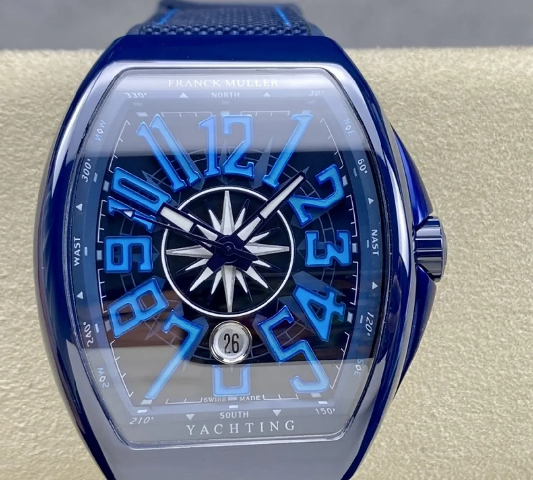 ABF Factory Franck Muller YACHTING V45 SC DT YACHTING OG 1:1 Best Edition Replica Watch