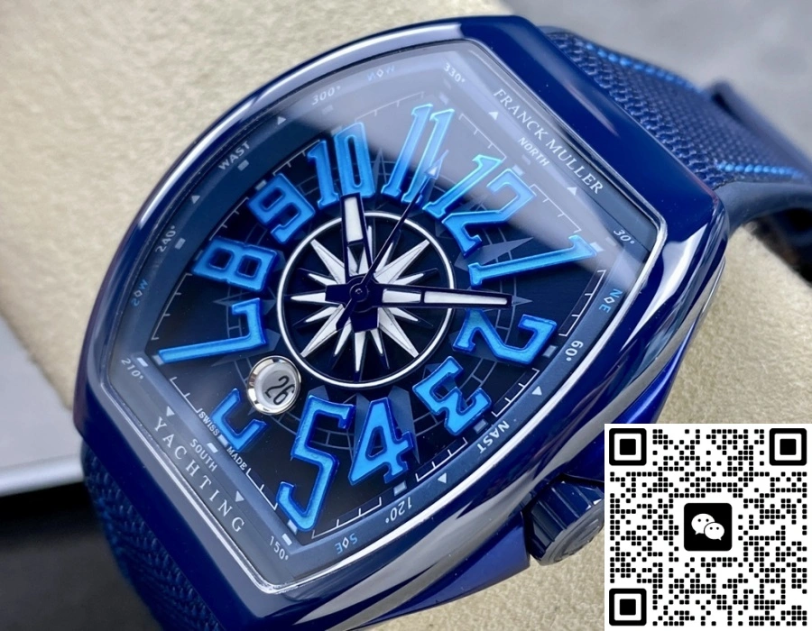 ABF Factory Franck Muller YACHTING V45 SC DT YACHTING OG 1:1 Best Edition Replica Watch