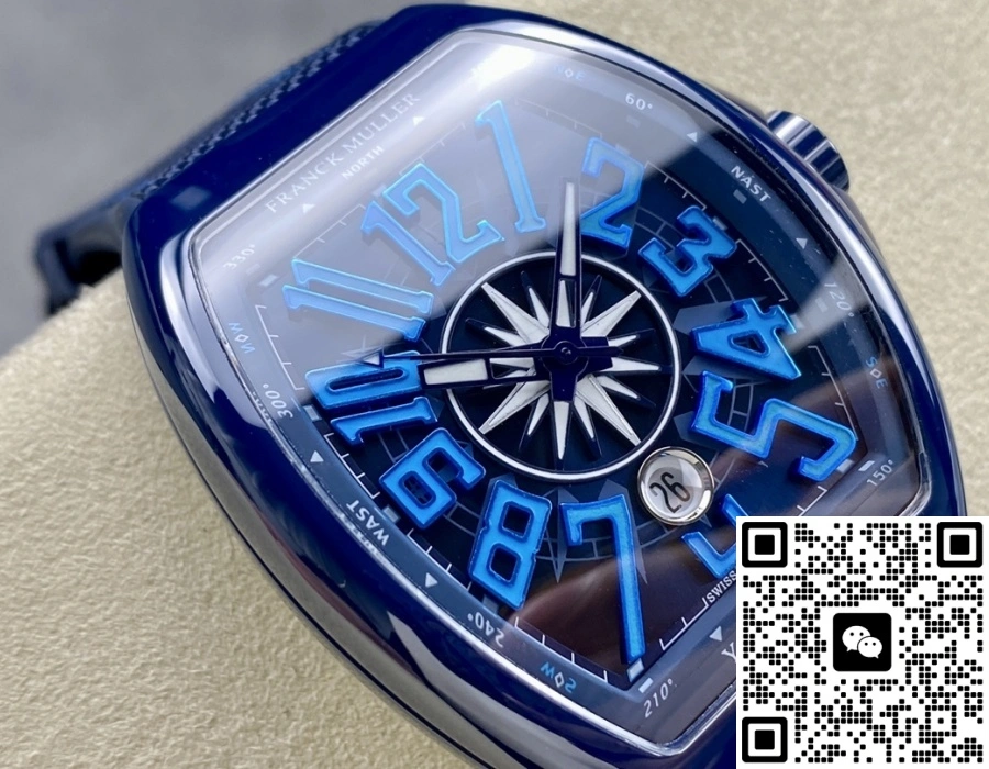 ABF Factory Franck Muller YACHTING V45 SC DT YACHTING OG 1:1 Best Edition Replica Watch
