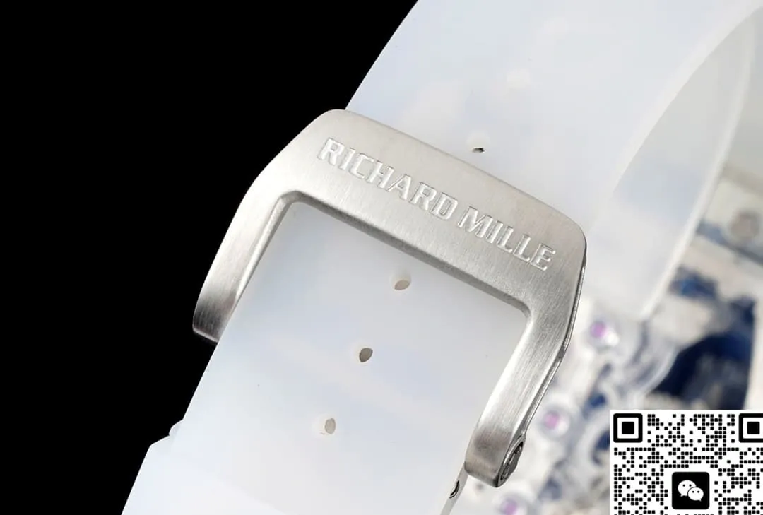 RM Factory Richard Mille RM56-01 Tourbillon White strap 1:1 Best Edition Replica Watch