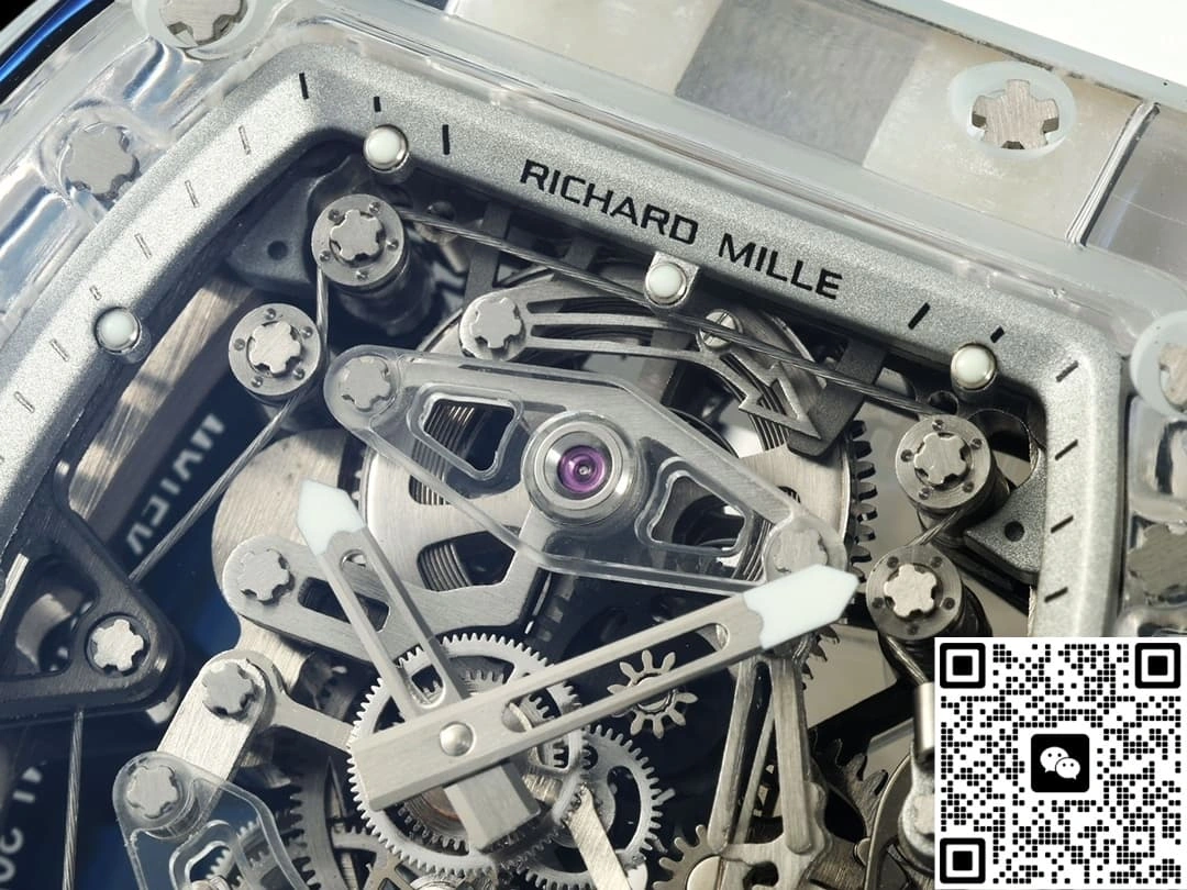 RM Factory Richard Mille RM56-02 Tourbillon White strap 1:1 Best Edition Replica Watch