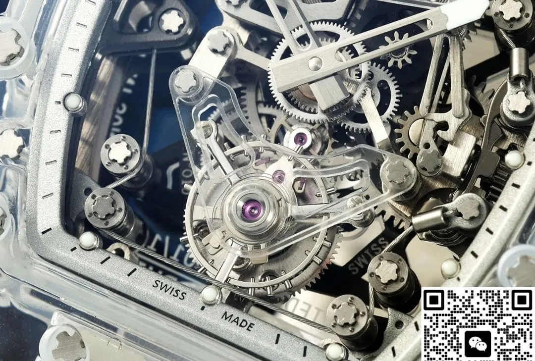 RM Factory Richard Mille RM56-02 Tourbillon White strap 1:1 Best Edition Replica Watch
